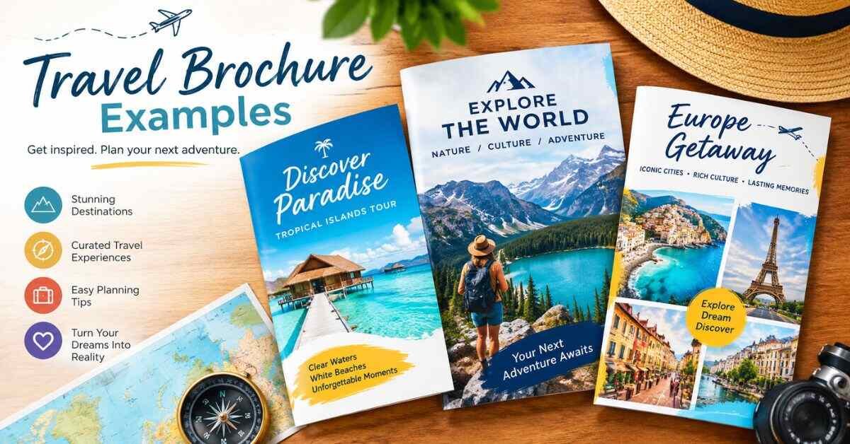 travel brochure examples